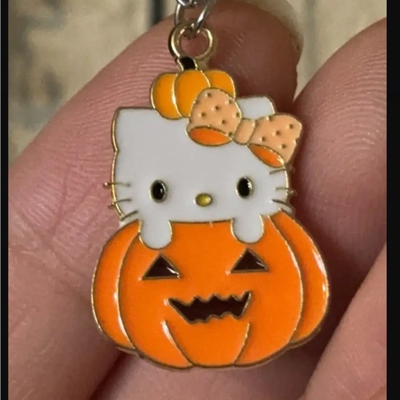 ‼️$7‼️ Hello Kitty - Kuromi - Halloween Charm Necklace - Anime - Sanrio 🎃 - Picture 5 of 11